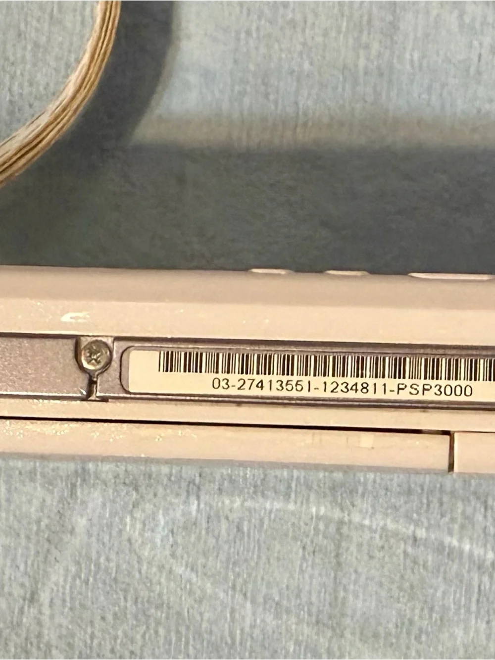 Sony Pearl White PSP 3000 128gb
